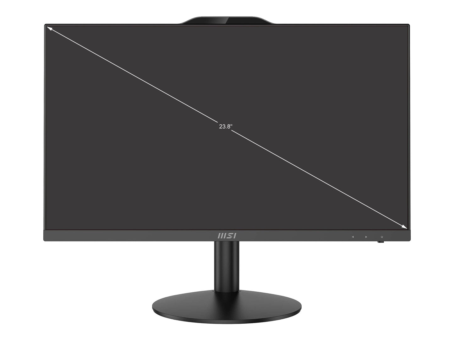 MSI All-in-One Computer PRO AP242 12M-056US Intel Core i5 12th Gen 12400 (2.50GHz) 8GB DDR4 500 GB PCIe SSD 23.8 Windows 11 Home 64-bit