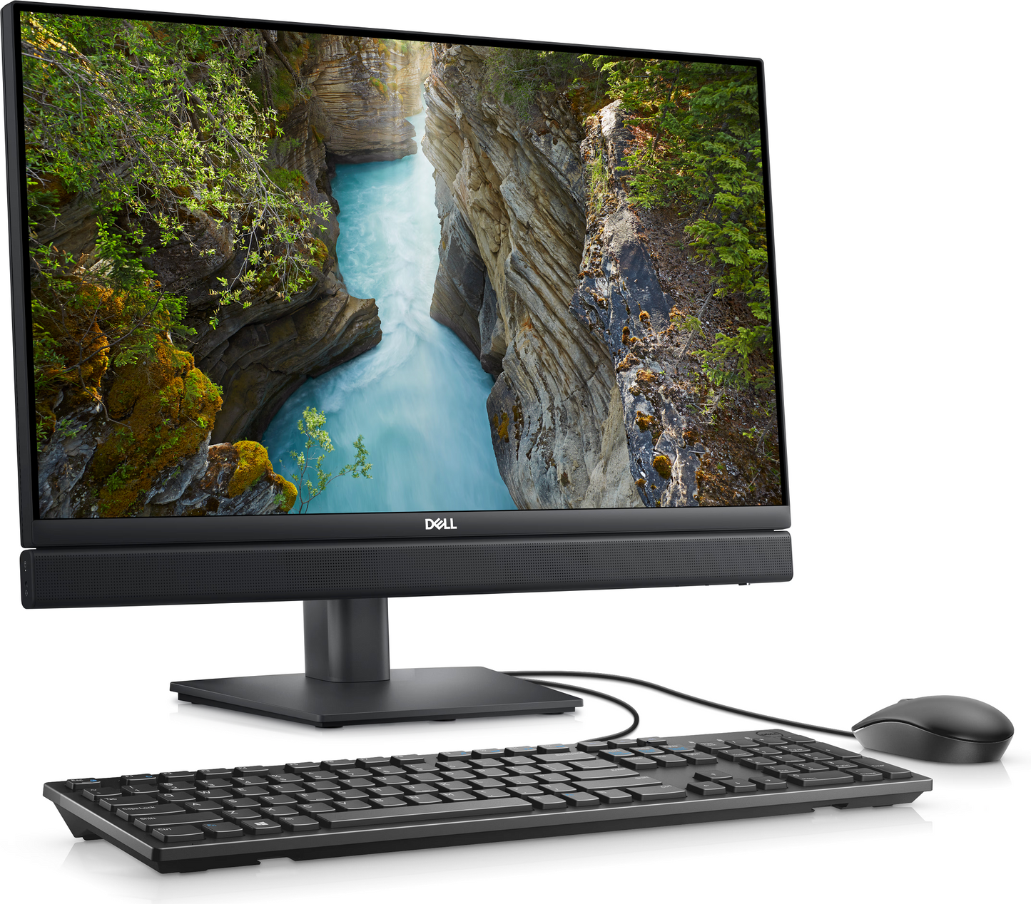 Dell 23.8 Optiplex 7410 AIO Desktop - Intel Core i5 13th Gen 1.60GHz - 8GB DDR4 - 256 GB SSD - Windows 11 Pro - Dark Gray  VF78N