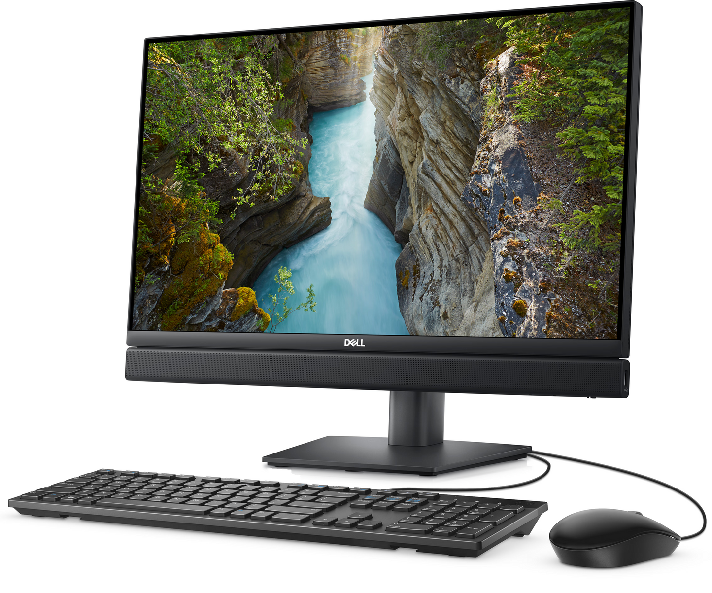 Dell 23.8 Optiplex 7410 AIO Desktop - Intel Core i5 13th Gen 1.60GHz - 8GB DDR4 - 256 GB SSD - Windows 11 Pro - Dark Gray  VF78N
