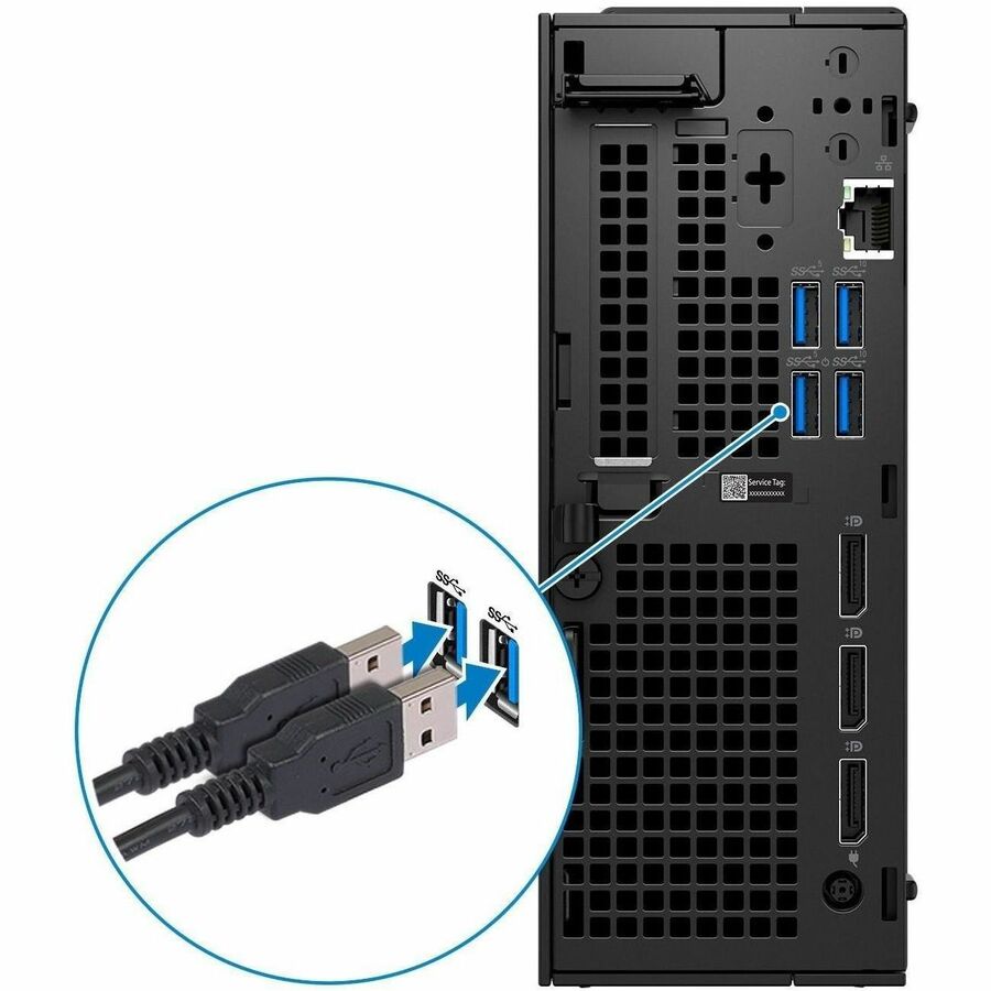 Dell Precision 3000 3260 Desktop PC Workstation - Intel Core i7 Hexadeca-core (16 Core) i7-13700 13th Gen 2.10 GHz - 16 GB DDR5 RAM - 256 GB SSD - Ultra Small