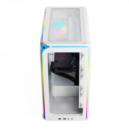 iBUYPOWER Gaming Desktop PC EXWA7N5601 AMD Ryzen 7 8700F 16GB DDR5 1TB NVMe SSD GeForce RTX 5060 Windows 11 Home