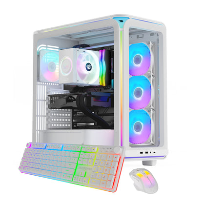 iBUYPOWER Gaming Desktop PC EXWA7N5701 AMD Ryzen 7 9700F 32GB DDR5 1TB NVMe SSD GeForce RTX 5070 Windows 11 Home