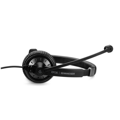 EPOS | SENNHEISER EPOS IMPACT SC 45 USB MS Headset - Mono - Mini-phone (3.5mm), USB Type A, Easy Disconnect - Wired - On-ear - Monaural - Noise Cancelling, Uni-directional, Condenser, Electret Microphone - Black