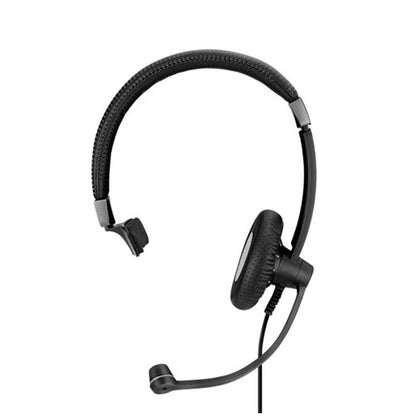 EPOS | SENNHEISER EPOS IMPACT SC 45 USB MS Headset - Mono - Mini-phone (3.5mm), USB Type A, Easy Disconnect - Wired - On-ear - Monaural - Noise Cancelling, Uni-directional, Condenser, Electret Microphone - Black
