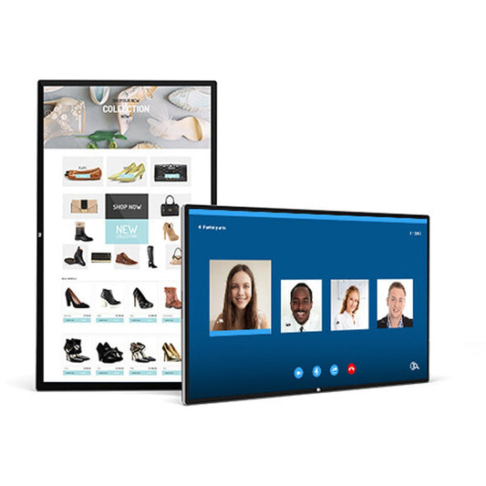 Elo 5553L - 55" 4K Touchscreen Signage with Anti-Glare Glass - 40 Touch, 3840 x 2160, Black 55-inch (4K) Anti-Glare Glass