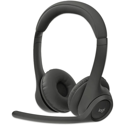 Logitech Zone 305 for Business, Wireless Bluetooth Headset With Microphone, for Google Meet, Google Voice, Zoom, Compatible With Windows, Mac, Chrome, Linux, iOS, iPadOS, Android, Black - Stereo - Wireless - Bluetooth