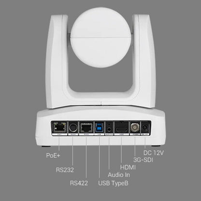 AVer Pro AV PTZ310UNV2 8 Megapixel Indoor 4K Network Camera - Color - TAA Compliant - H.264, H.265, MJPEG - 3840 x 2160 - 3.90 mm- 46.80 mm Varifocal Lens - 12x Optical - 60 fps - Exmor CMOS - HDMI - Ceiling Mount