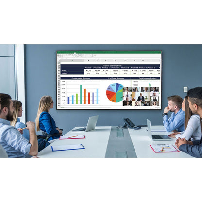 Planar Urp55 55" 4k Uhd E-led Backlight Digital Signage Display - 500 Nit Brightness - Landscape Or Portrait Mode - 24x7 Operations