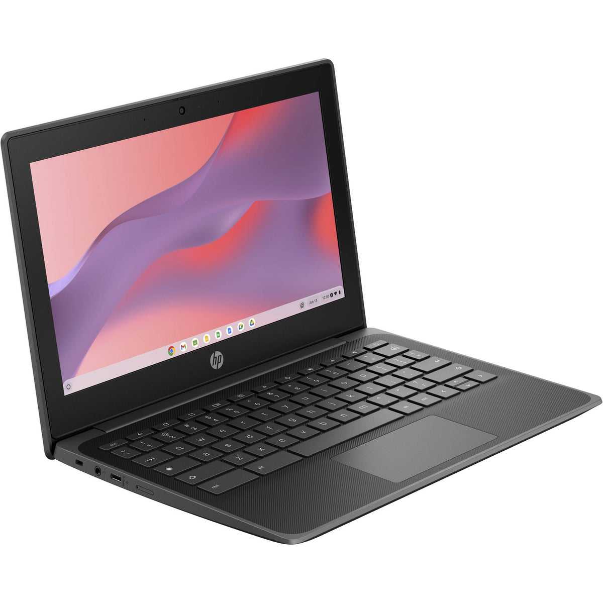 HP Fortis G1i 11.6 Rugged Chromebook, Intel N150, 8GB RAM, 64GB eMMC, ChromeOS, Jet Black