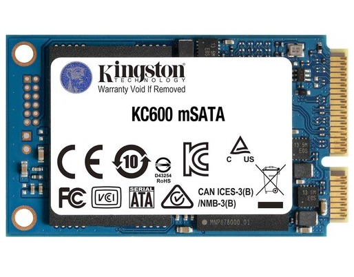 Kingston Technology KC600 mSATA 512 GB Serial ATA III 3D TLC
