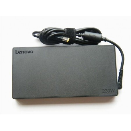 Lenovo ThinkCentre 230W AC Adapter (Slim Tip) - 230 W - 120 V AC, 230 V AC Input - 20 V DC/11.50 A Output - Black