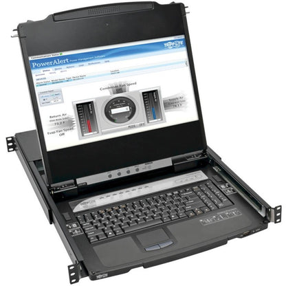 Tripp Lite 8-Port Rackmount Console HDMI KVM Switch 17 Inch LCD IP Remote Access