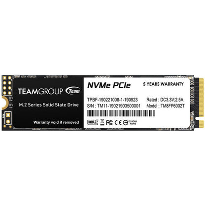 Teamgroup Team M.2-2280 Pci-e Gen3x4 Mp33 512gb Retail Tm8fp6512g0c101