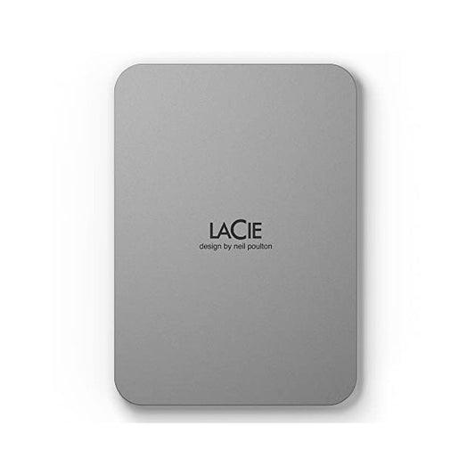 Lacie 1TB Mobile Drive V2 USB-C - Moon Silver