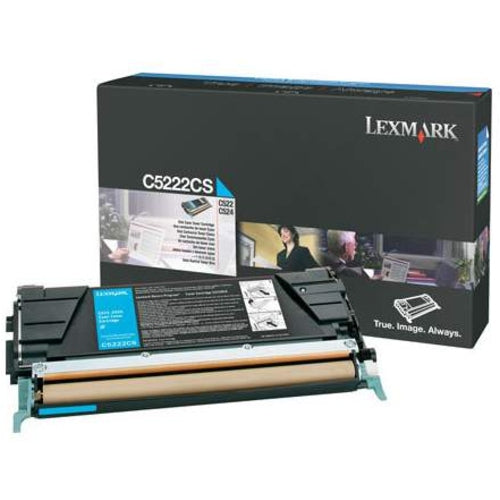 Lexmark Cyan Toner Cartridge For C52x 3000 Pages