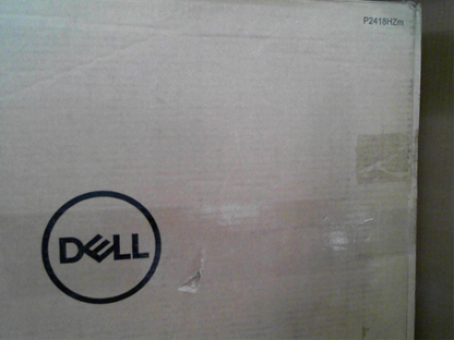 OPEN BOX - Dell P2418HZm 24" Monitor for Video Conferencing - P Series,Black/Silver