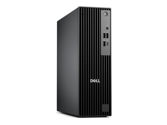 Dell Pro QCS1255 Desktop Computer - AMD Ryzen 5 8500G - 16 GB - 512 GB SSD - Slim PC - Standard Black (2hj6f)