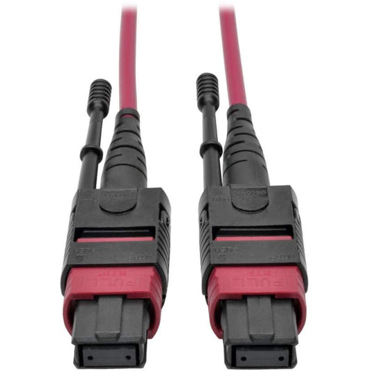 Tripp Lite Connectivity 2m Mtp/mpo Patch Cable 40gbe Mmf 12 Fiber Om4 50/125 Cmp Magenta