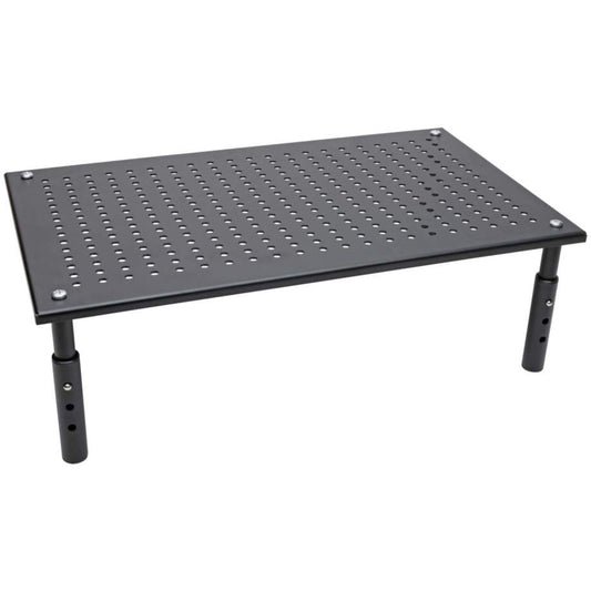 Tripp Lite Monitor Riser Stand Desktop Metal Height Adjustable Black 18x11in MR1812M
