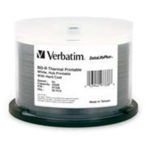Verbatim BD-R 6x White Thermal Hub Printable Disc