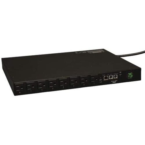 Tripp Lite PDU Switched 120V 15A 5-15R 16 Outlet 1U RM - Horizontal Rackmount - Power Distribution Unit - 1.4 kW