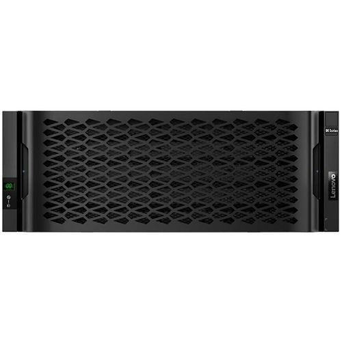 Lenovo ThinkSystem DE4000H FC Hybrid Flash Array SFF - 24 x HDD Supported - 24 x SSD Supported - 2 x 12Gb/s SAS Controller - RAID Supported 0, 1, 3, 5, 6, 10-24 x Total Bays - 24 x 2.5 Bay - Gigabi