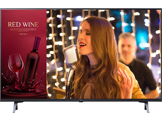LG 43UR340C9UD 43 UR340C Series UHD Commercial TV with Management Software, Scheduler and Certified Crestron Connected