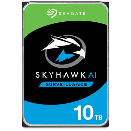 Seagate SkyHawk AI Surveillance 10TB 7200 RPM 3.5 SATA Desktop Hard Drive