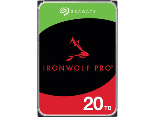 Seagate IronWolf Pro Internal Hard Drive 3.5 20 TB Serial ATA III