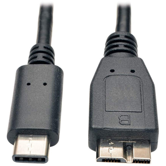Tripp Lite 3ft USB 3.1 Gen 2 USB-C To Micro-B Cable M/M 10 Gbps Fast Charge