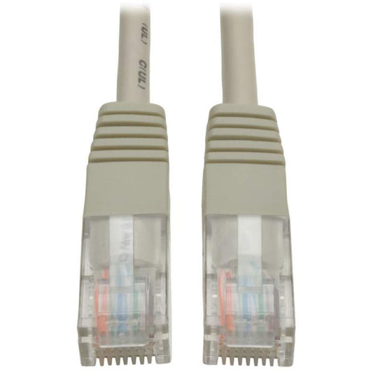 Tripp Lite 10ft Cat5e 350MHz Gray Molded Patch Cable RJ45M/M