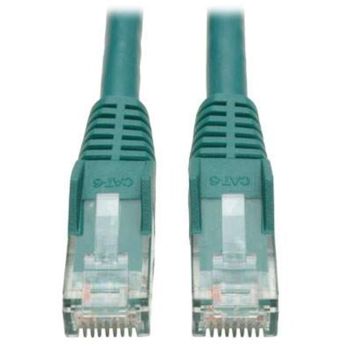 Tripp Lite 50ft Cat6 Patch Cable M/m Green Gigabit Molded Snagless Pvc Rj45