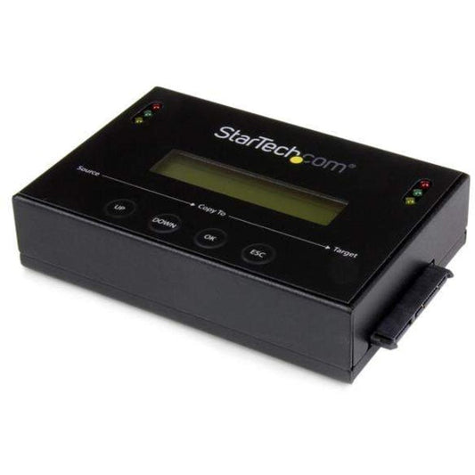StarTech.com Standalone 2.5 / 3.5 SATA Hard Drive Duplicator W/ Multi HDD / SSD Image Backup Library (Voltage: AC 120/230 V - 50/60 Hz)