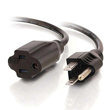 8ft Power Extension Cord(5 - 15r to 5 - 15p) - Dealtargets.ca