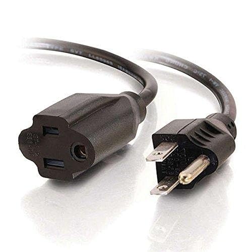 8ft Power Extension Cord(5 - 15r to 5 - 15p) - Dealtargets.ca