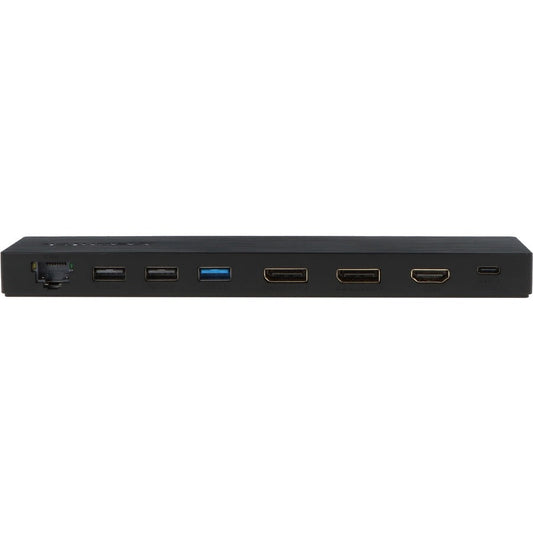 VisionTek VT2500 USB-C Docking Station Triple Display, 85W Power Delivery, Dual 4K Support, Plug and Play (1x HDMI, 2x DisplayPort, 4x USB, SD, MicroSD, Ethernet) (901381)
