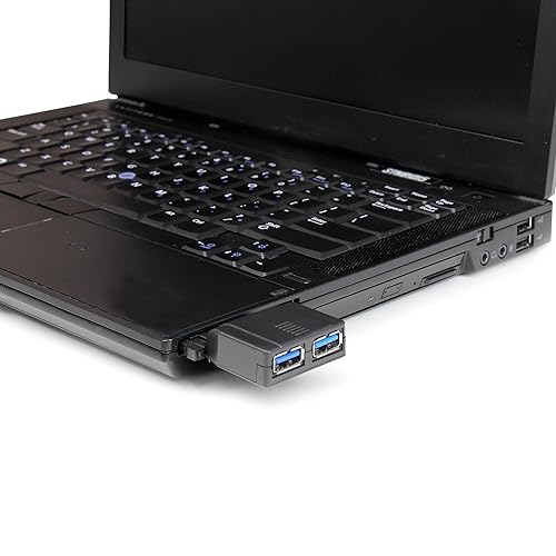 StarTech.com ECUSB3S22 2 Port ExpressCard SuperSpeed USB 3.0 Card Adapter Blue 0.47" (12 mm) x 1.57" (40 mm) x 4.53" (115 mm)