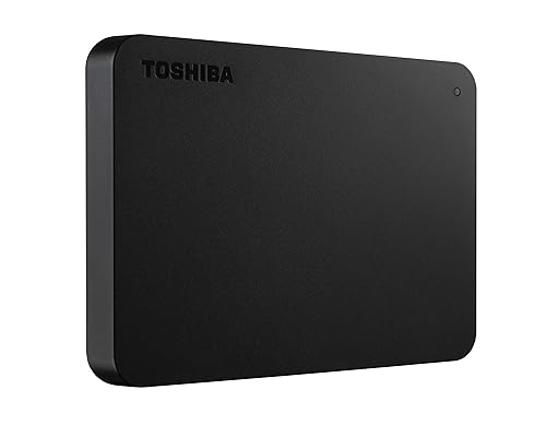 Toshiba Canvio Basics 2TB Portable External Hard Drive - Black