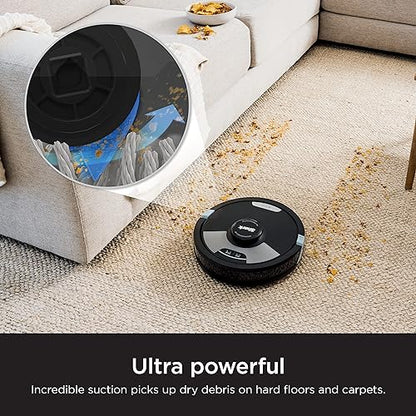 Shark RV2610WDCA AI Ultra Robot Vacuum and Mop with Matrix Clean Navigation, CleanEdge Technology, Perfect for Pet Hair, Works with Alexa