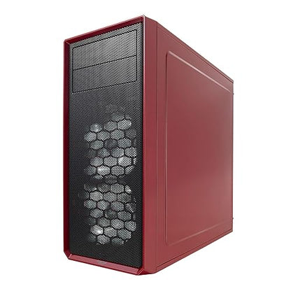 Fractal Design FD-CA-Focus-RD-W Focus G ATX Mid Tower Computer Case Mystic Red