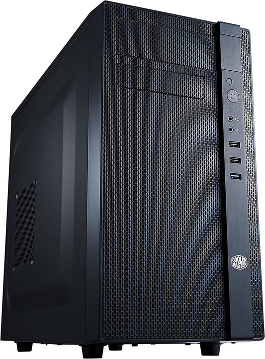 Cooler Master N200 - Mini Tower Computer Case with Fully Meshed Front Panel and mATX/Mini-ITX Support Micro-ATX Tower N200