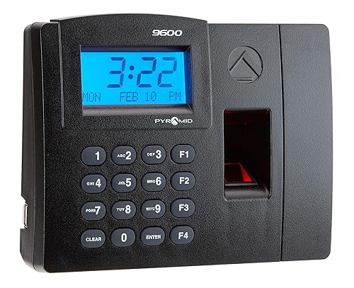 Pyramid TimeTrax Elite TTELITEEK Automated Biometric Time Clock System - Ethernet