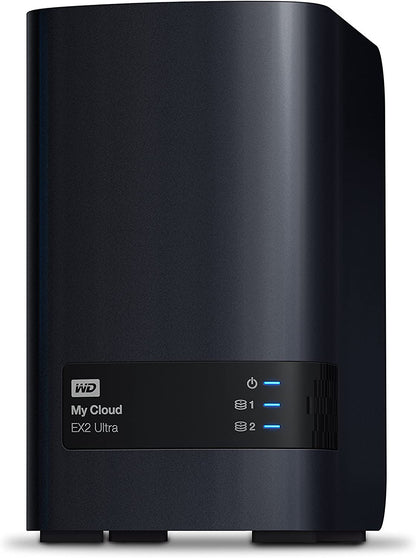 Western digital WD 8TB My Cloud EX2 Ultra Network Attached Storage - NAS - WDBVBZ0080JCH-NESN 8TB Storage