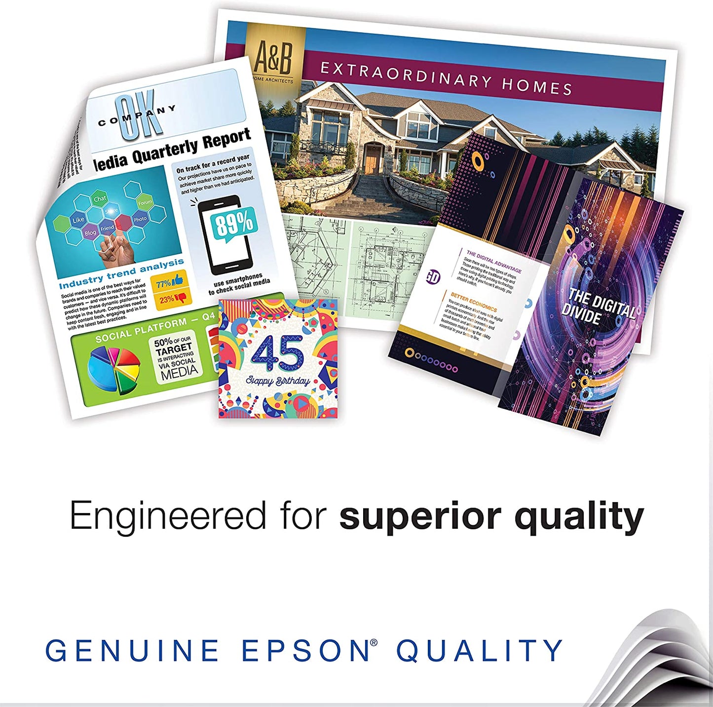 Epson S041727 Premium Photo Paper, 68 lbs., High-Gloss, 4 x 6 (Pack of 100 Sheets),White 4x6 Inches 100 Sheets Single