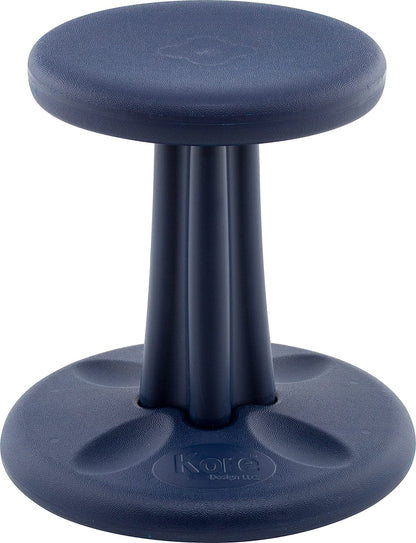 Kore Design KOR117 Kids Wobble Chair Height 14", Dark Blue Dark Blue Kids (14in Tall)
