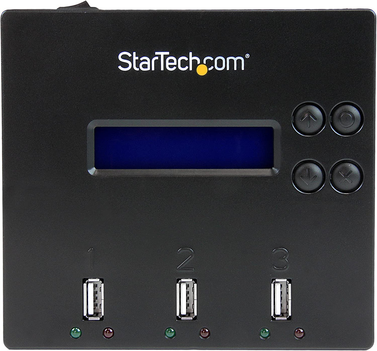 StarTech.com 1:2 Standalone USB Duplicator &amp; Eraser - Flash Drives - TAA Compliant - USB 2.0 Memory Stick Duplicator Eraser - StarTech.com 1:2 Standalone USB 2.0 Flash Drive Duplicator and Eraser