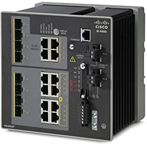 Cisco IE 4000 4 X SFP 100M with 8 X POE, 4 X 1