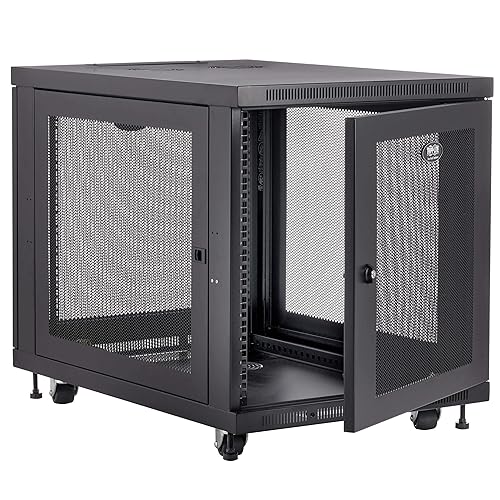 Tripp Lite SR12UB 12U Rack Enclosure Server Cabinet 33-Inch Deep with Doors and Sides
