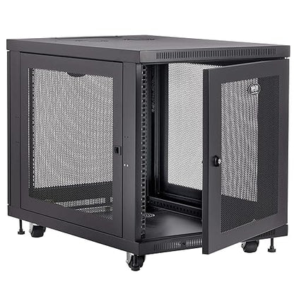 Tripp Lite SR12UB 12U Rack Enclosure Server Cabinet 33-Inch Deep with Doors and Sides