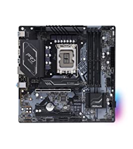 ASROCK H670M PRO RS Socket LGA1700/ Intel H670/ DDR4/ SATA3&amp;USB3.2/ M.2/ Micro ATX Motherboard